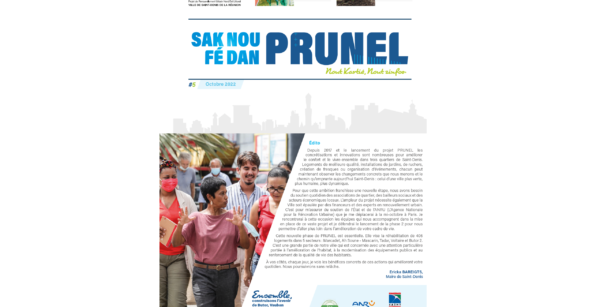 Nout kartié, nout zinfos, le journal n°5 PRUNEL est disponible !