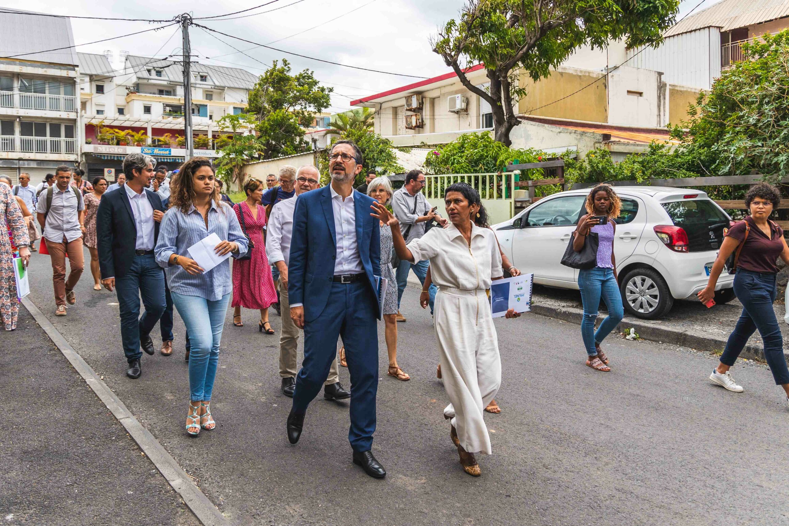 You are currently viewing Le Préfet de La Réunion en visite à PRUNEL